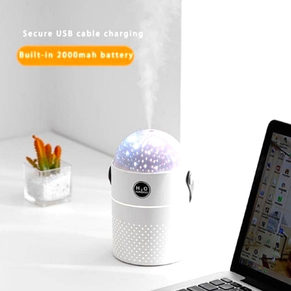 Humidifier,night light projector - Picture 2 of 10